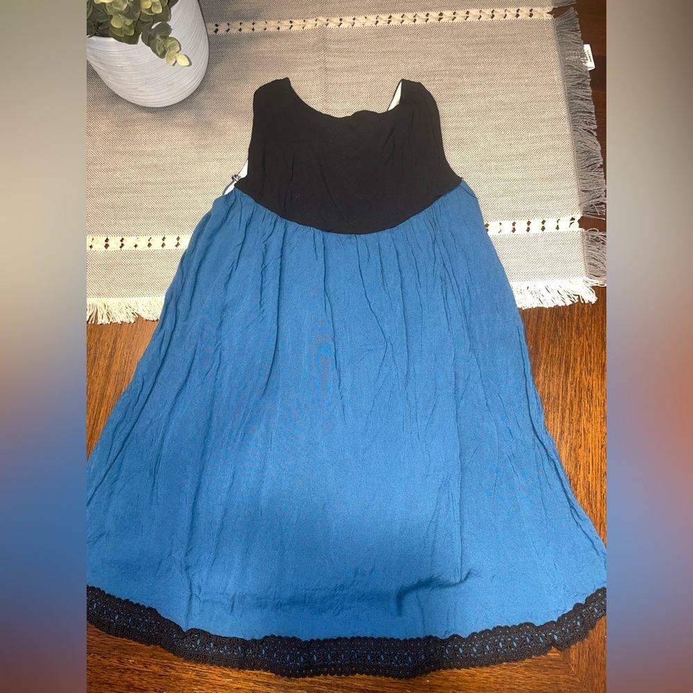 girls size 5 teal BUG A BOUTIQUE dress